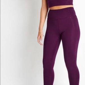 Girlfriend Collective Plum High WaistedLeggings XL